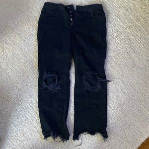 Free People straight leg jeans